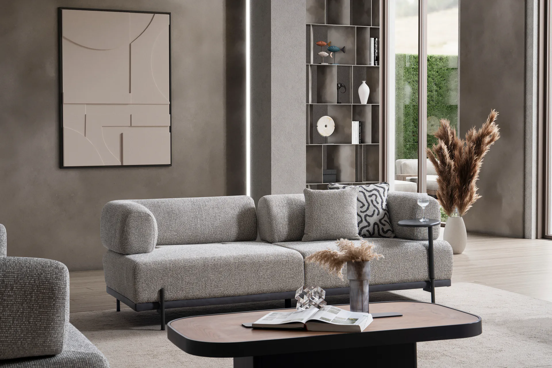 Verona Gri Koltuk Takımı